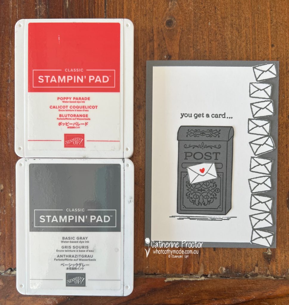 Gray Ink Stamp Pad, Gray Granite Classic Pad