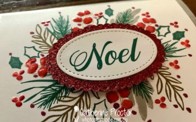 Art With Heart: Heart of Christmas Week 7 Peaceful Noel