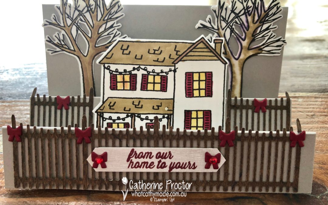 Art With Heart: Heart of Christmas Week 11 Farmhouse Christmas step card