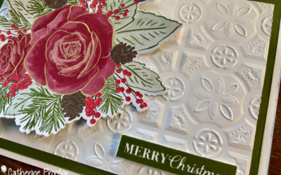 Quick & Easy Christmastime Is Here Designer Series Paper Christmas card