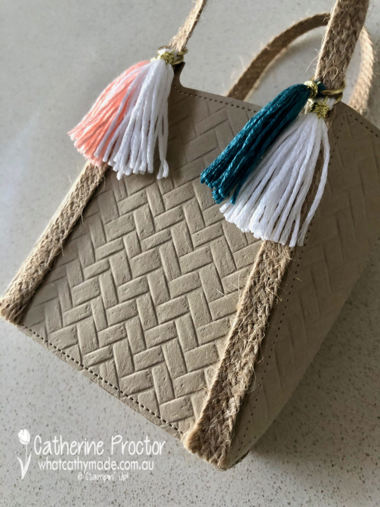 Woven Leather, 3D Embossing Folder