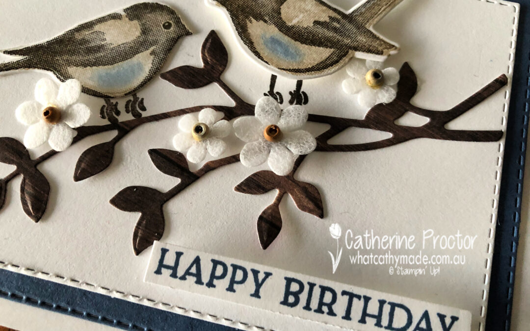 Birds & Branches Birthday Card