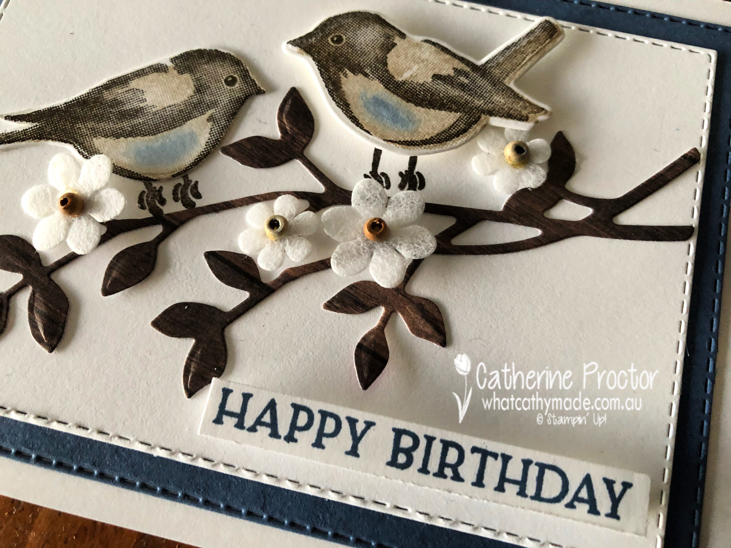 Stampin' Up! Birds and Branches and Lovely Labels Pick a Punch Bundles  Video Tutorial