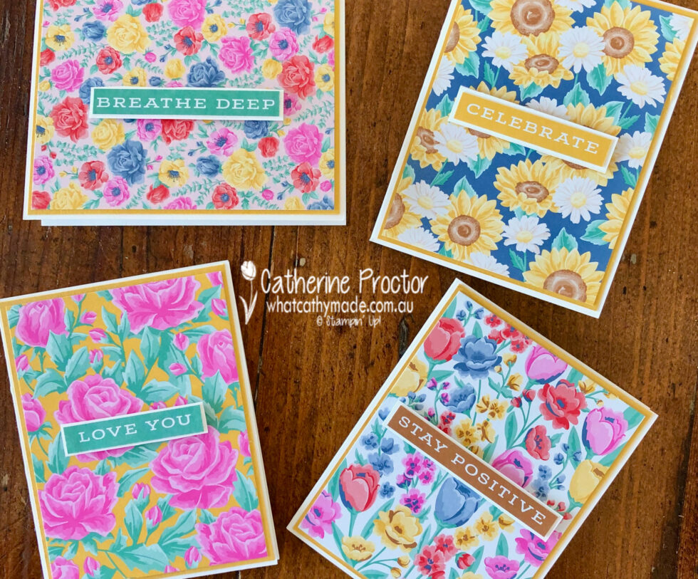 Flowers for Every Season Memories and More Card Pack Archives What