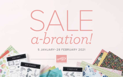 January-June Mini and SALE-a-bration launches today!