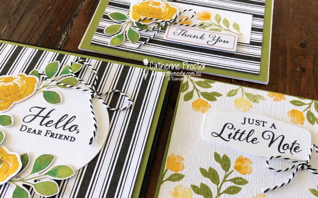 Stampin’ Up! Old Olive – Week 31 AWH Colour Creations Showcase