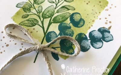 Stampin’ Up! Pear Pizazz – Week 33 AWH Colour Creations Showcase