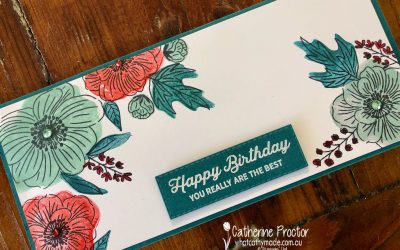 Stampin’ Up! Pool Party – Week 35 AWH Colour Creations Showcase