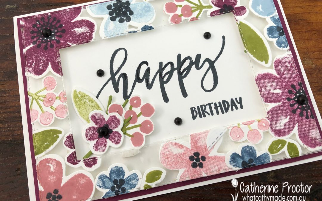 Stampin' Up! Rich Razzleberry- Week 41 AWH Colour Creations Showcase ...