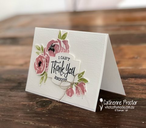 Stampin' Up! Rococo Rose - Week 42 AWH Colour Creations Showcase - What ...