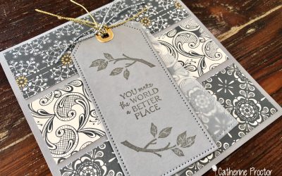 Stampin’ Up! Smoky Slate – Week 47 AWH Colour Creations Showcase