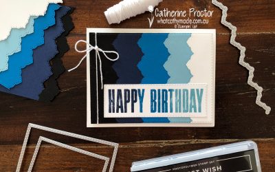 Stampin’ Up! Balmy Blue – Week 2 AWH Colour Creations Blog Hop