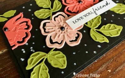 Stampin’ Up! Calypso Coral – Week 9 AWH Colour Creations Blog Hop