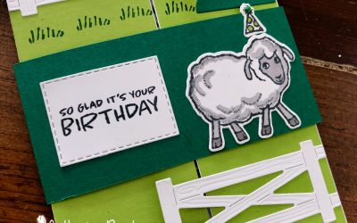 Stampin’ Up! Counting Sheep Floating Gatefold Card
