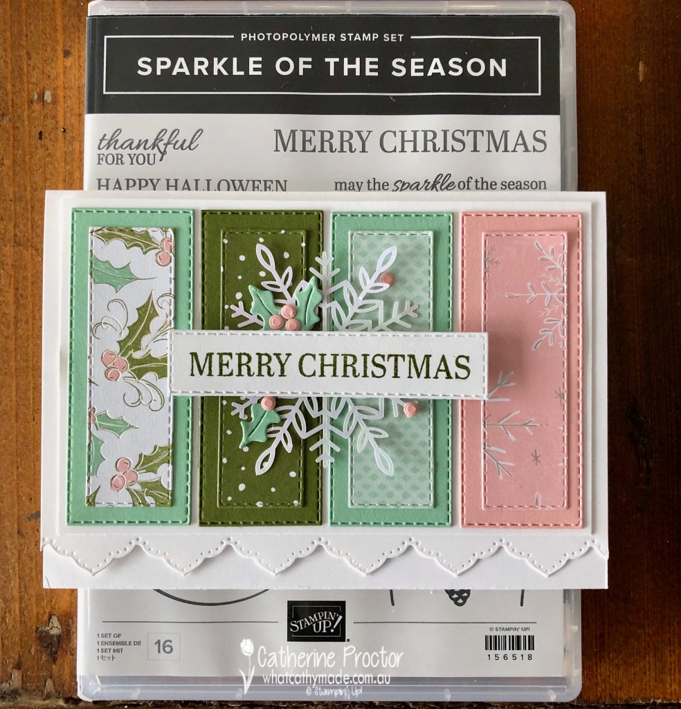 Stampin' Up! AWH Heart of Christmas Week 9 - What Cathy Made