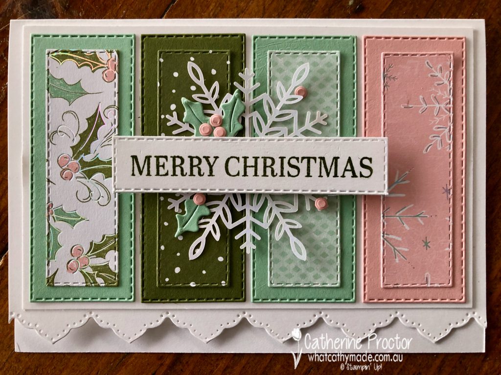 Stampin' Up! AWH Heart of Christmas Week 9 - What Cathy Made