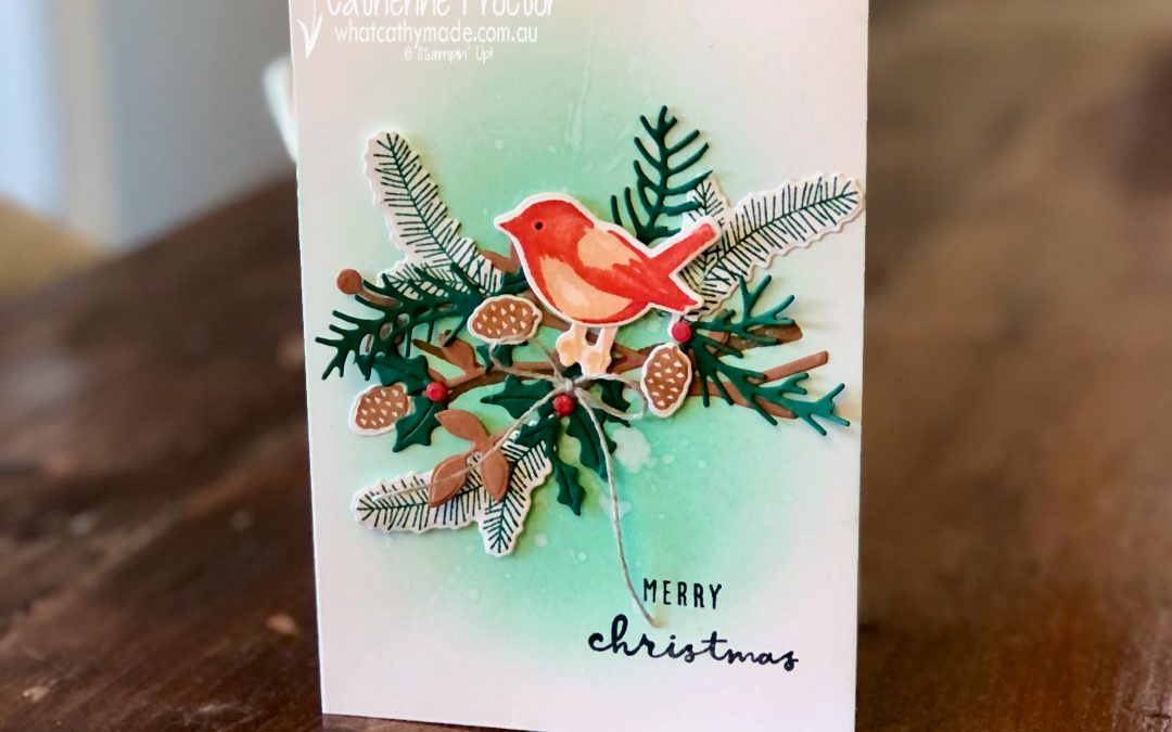 Stampin' Up! AWH Heart of Christmas Week 8 - What Cathy Made