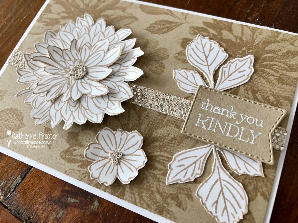 Stampin Up Card Kit FERNS IN VASES Just a Note & Happy Birthday Boho Indigo WOW 