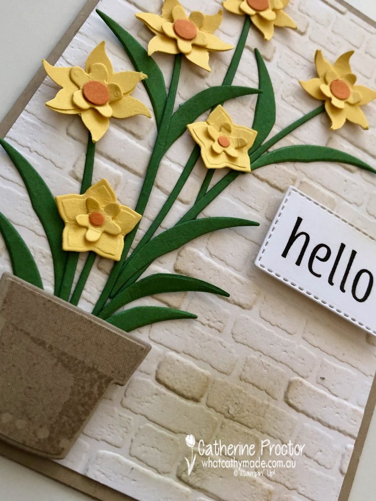 Stampin Up Daffodil Delight Week 15 Awh Colour Creations Blog Hop