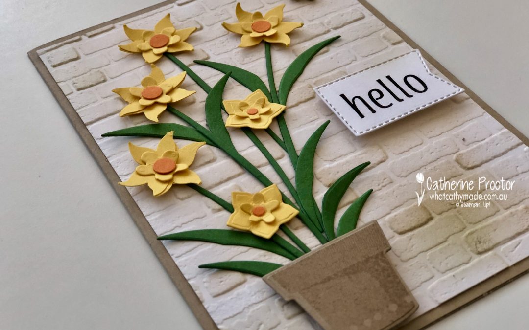 Stampin’ Up! Daffodil Delight – Week 15 AWH Colour Creations Blog Hop