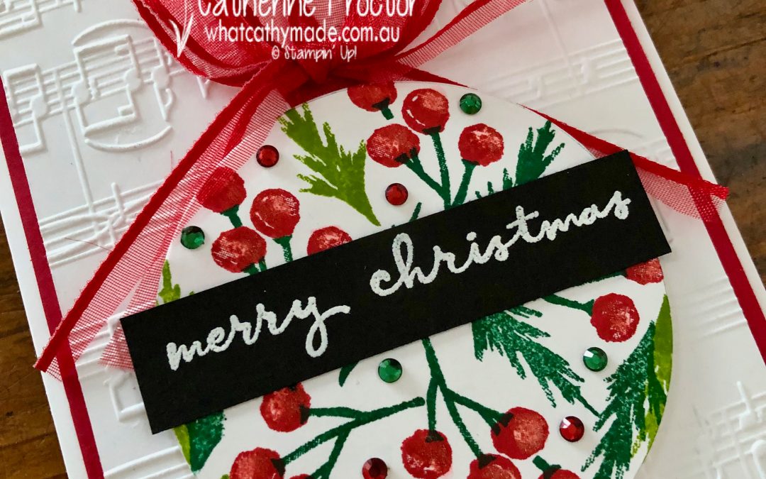 Stampin’ Up! AWH Heart of Christmas Week 15