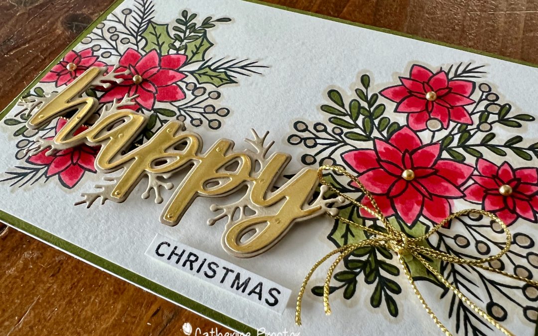 Stampin’ Up! Heart of Christmas Words of Cheer