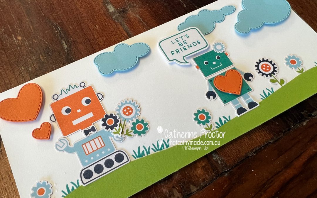 Bermuda Bay Robot Buddies Kit Cards – Week 8 AWH Colour Creations