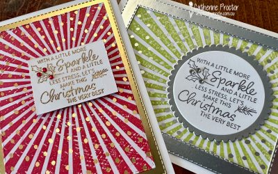Stampin’ Up! Christmas Cards – AWH Heart of Christmas