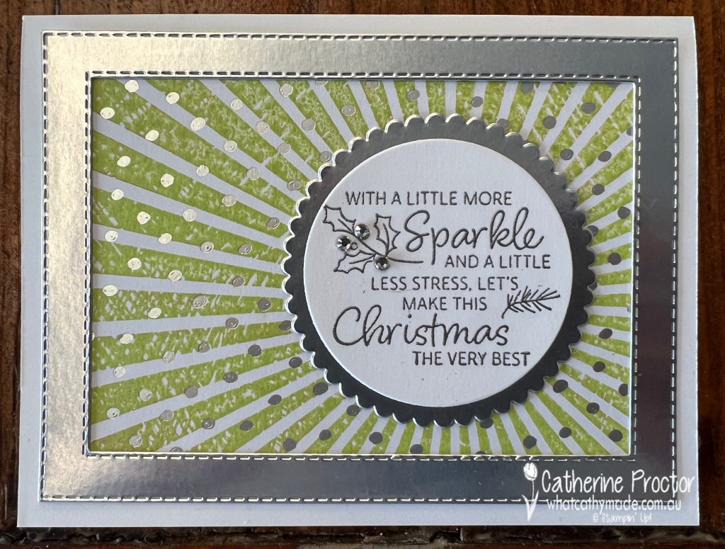 Stampin' Up! Christmas Cards – AWH Heart of Christmas - What Cathy