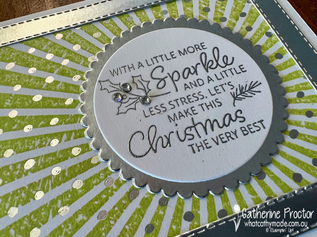 Stampin' Up! Christmas Cards – AWH Heart of Christmas - What Cathy