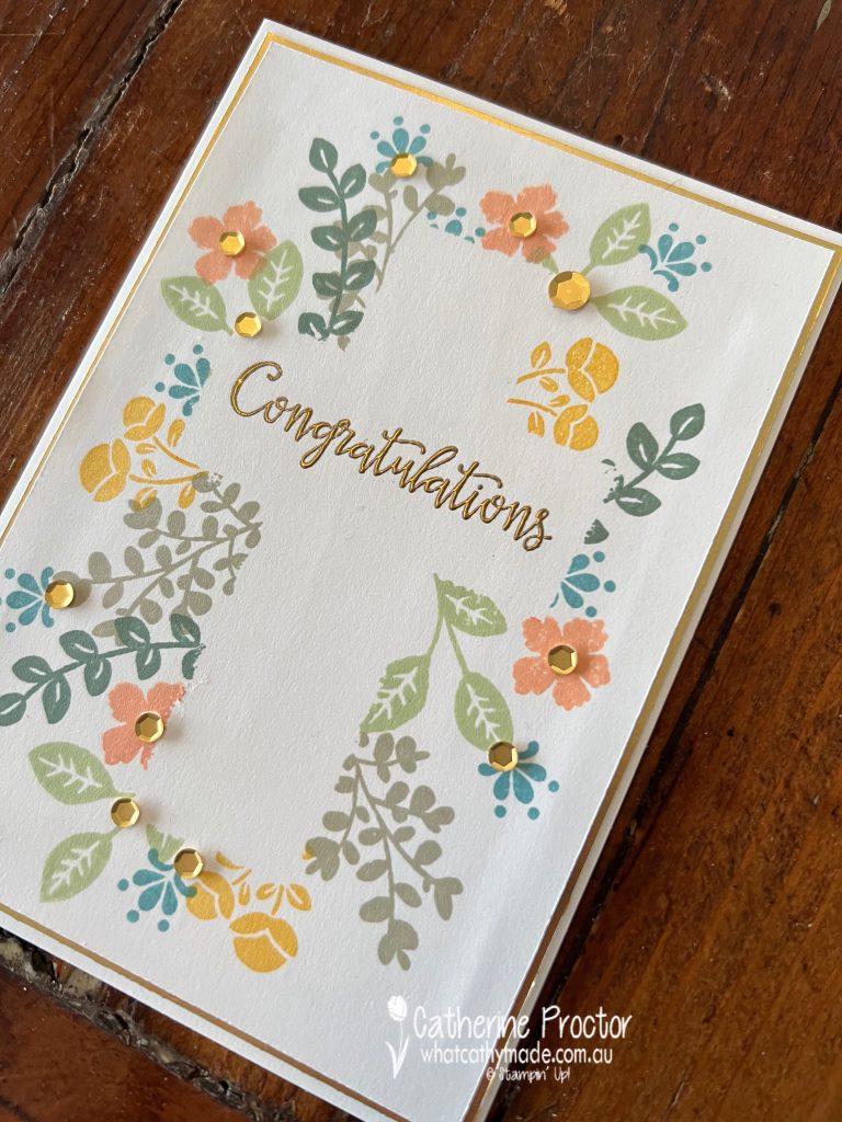 Stamping Moments: Bloomin' Love Stampin' UP! Scrapbook Layout