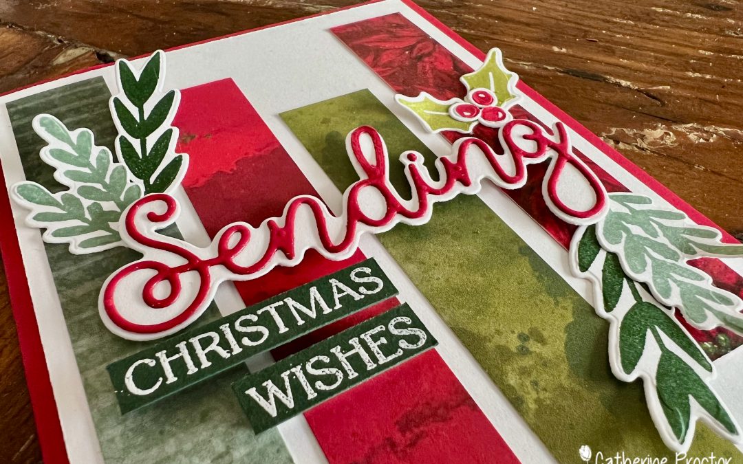 Stampin’ Up! Christmas Banners Sending Smiles Christmas Card