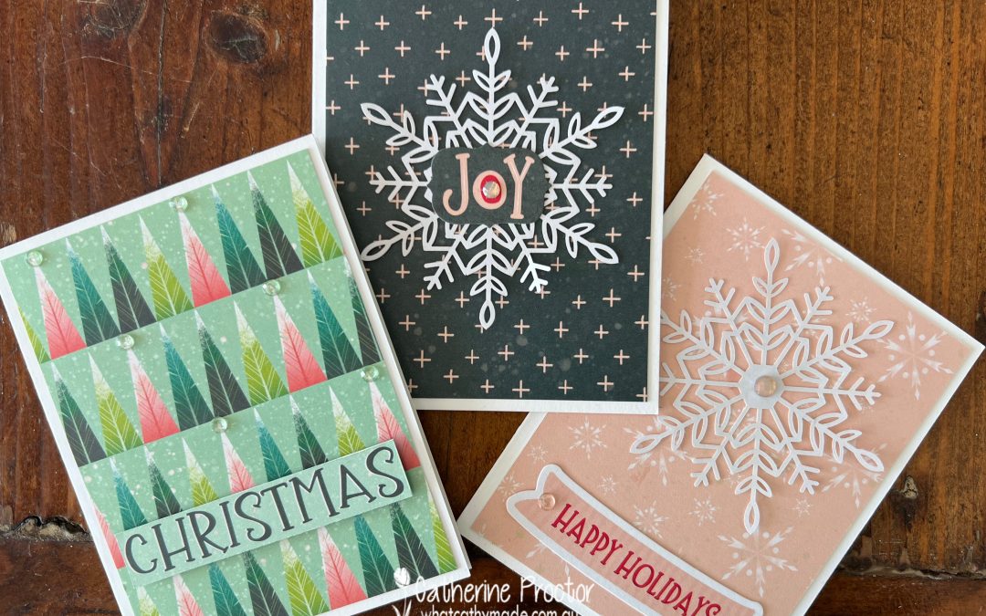 Stampin’ Up! Santa Express Memories & More Quick and Easy Christmas Cards