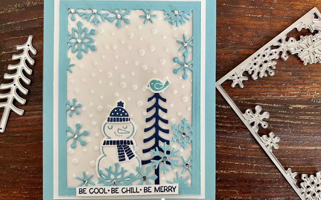 30 Day Christmas Card Making Challenge 2022 – Day 2 Snowman Magic Bundle card