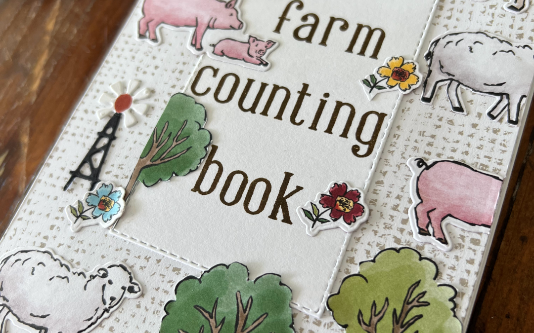 Stampin’ Up! Pear Pizzazz On the Farm Counting Book – Week 36 AWH Colour Creations