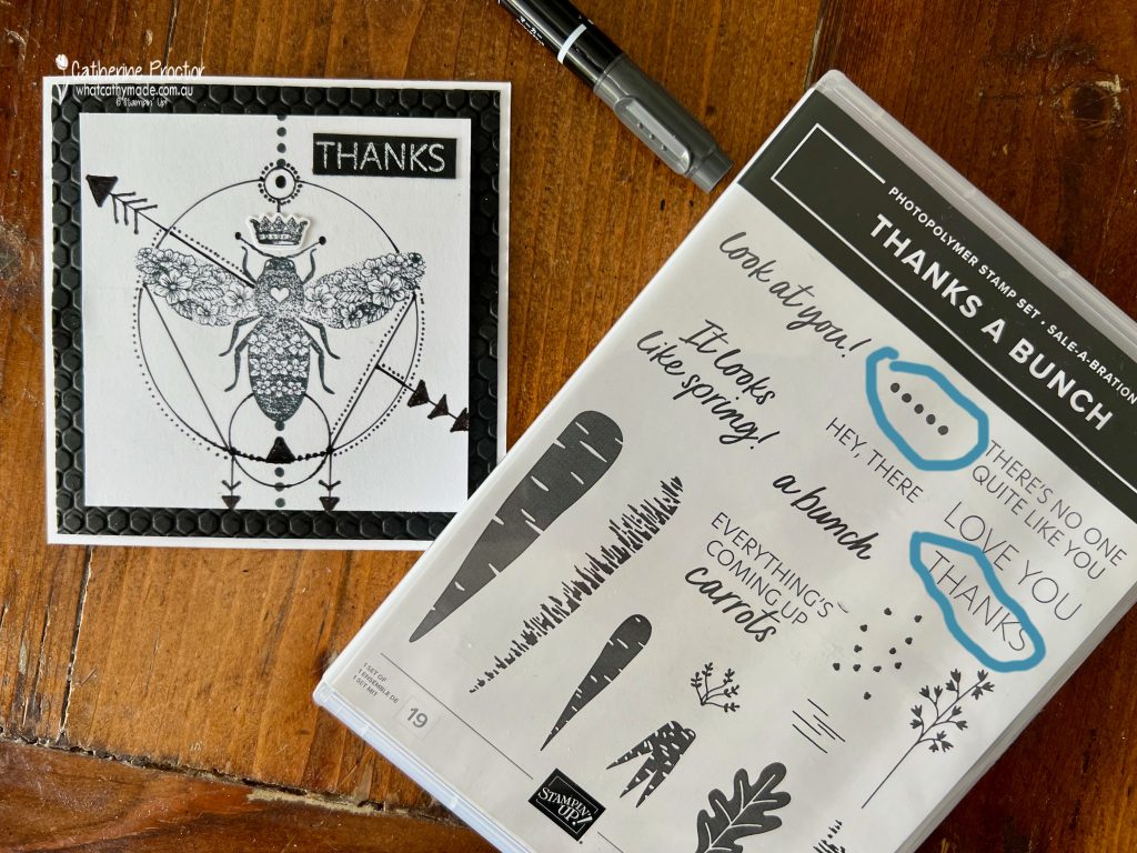 Stampin' Up! HONEY BEE Stamp Set 🐝 DETAILED BEE Dies HIVE Embossing Folder