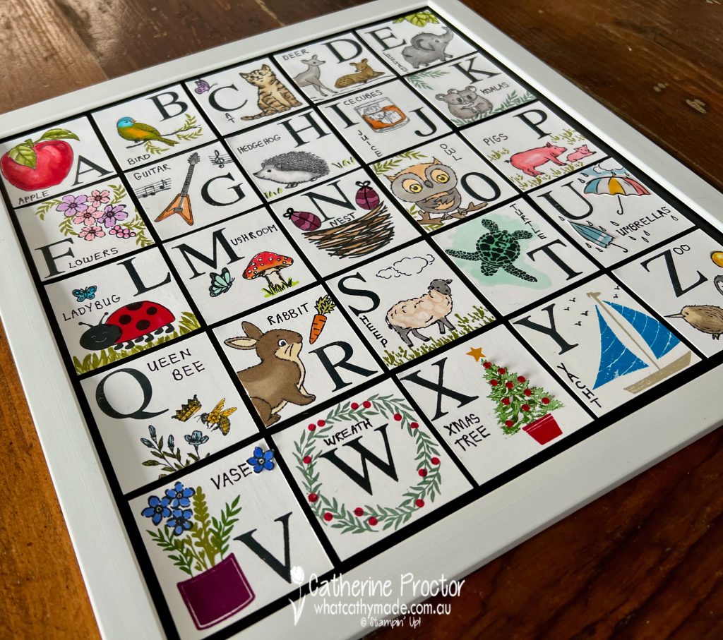 Stampin' UP! Defining Alphabet Stamp Set (Double Sided)