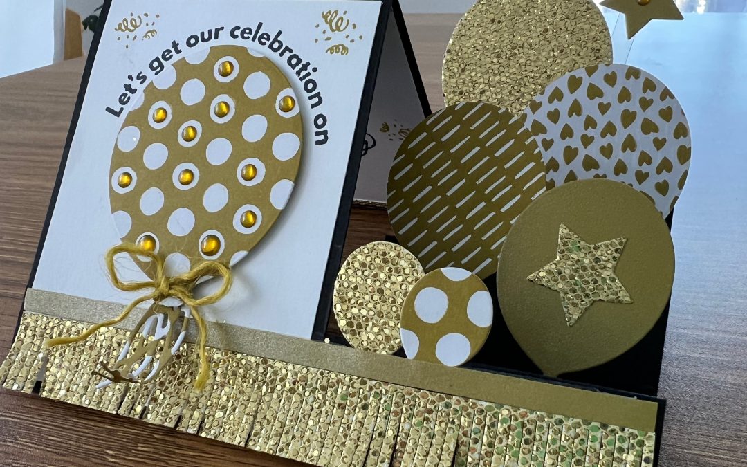 Creative Path A4 Foil Gold Pattern Scrapbooking Crafts Papers Pad