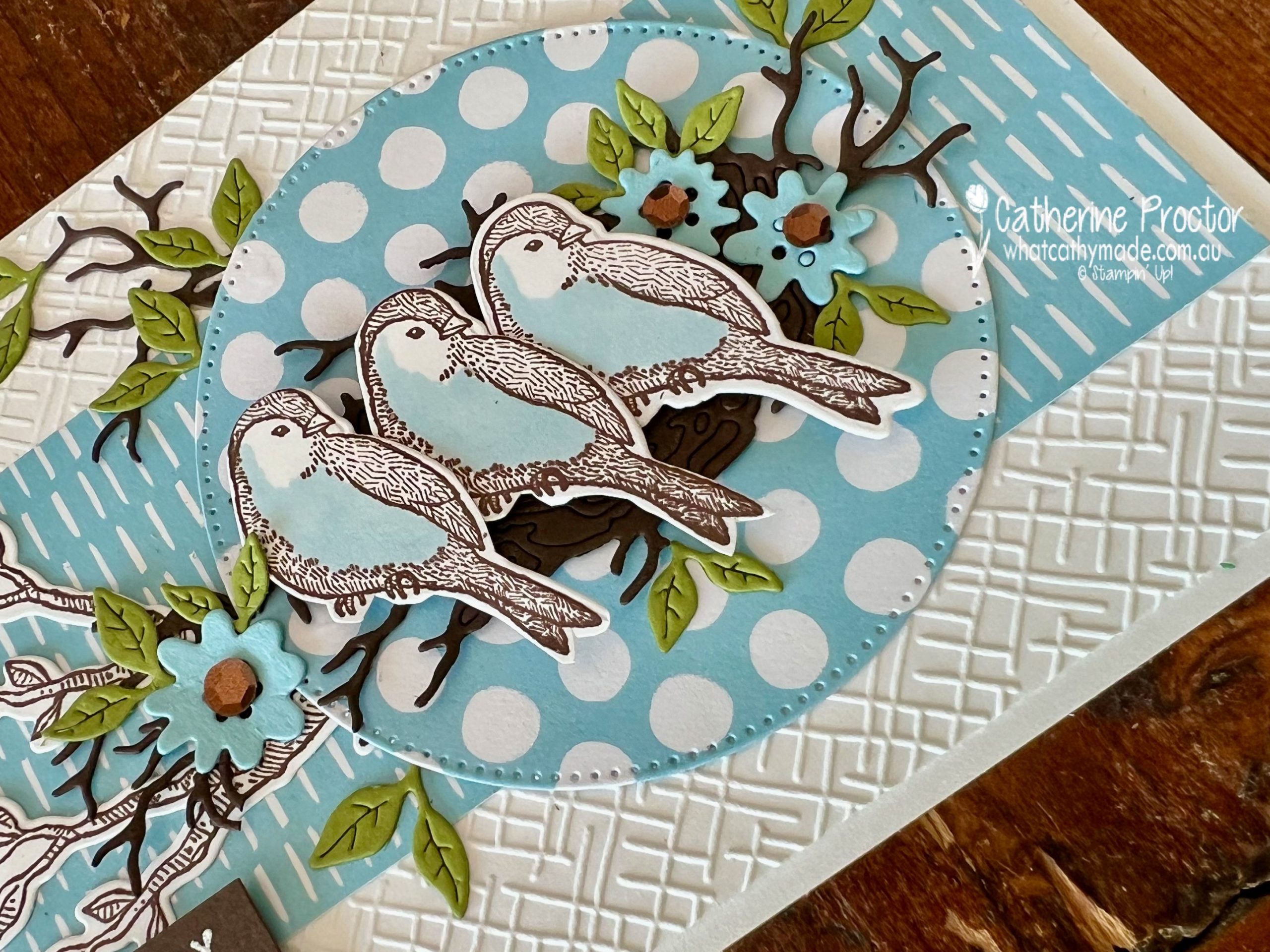 Stampin' Up! Birds and Branches and Lovely Labels Pick a Punch Bundles  Video Tutorial