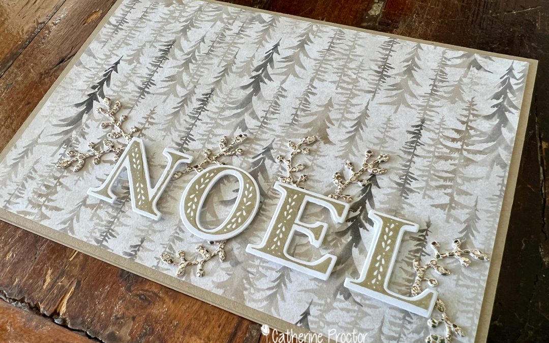 Stampin’ Up! Joy Of Noel Christmas Card