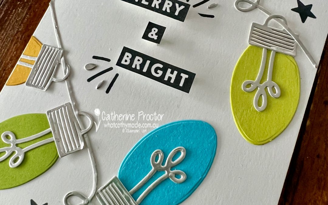 Stampin’ Up! Merry & Bright Christmas Card