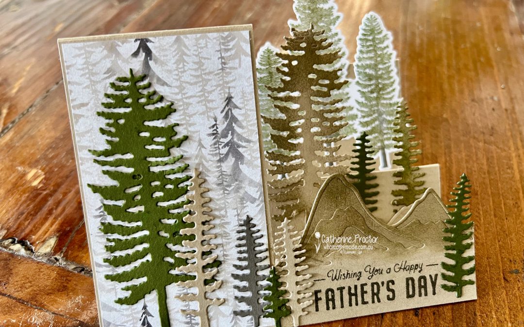 Forever Forest Crumb Cake Father’s Day Card