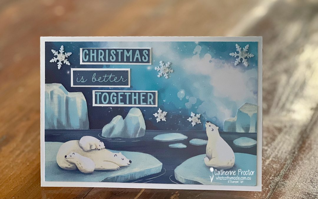 30 Day Christmas Card Making Challenge 2023 – Day 2 Frosty Air