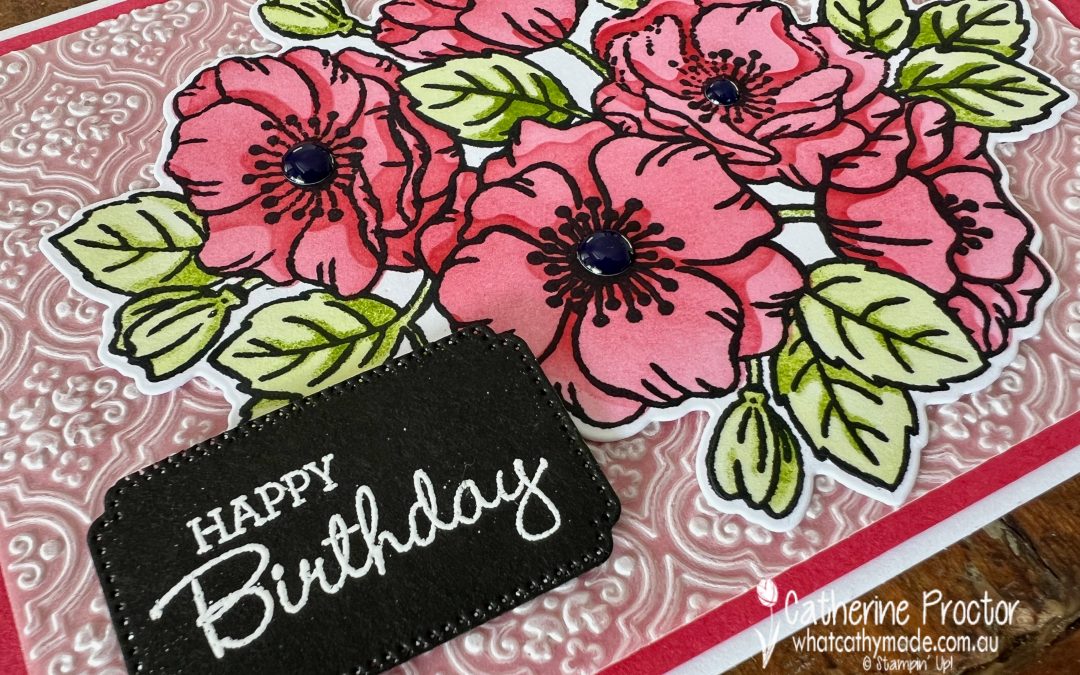AWH Colour Creations Enduring Beauty Birthday Card  