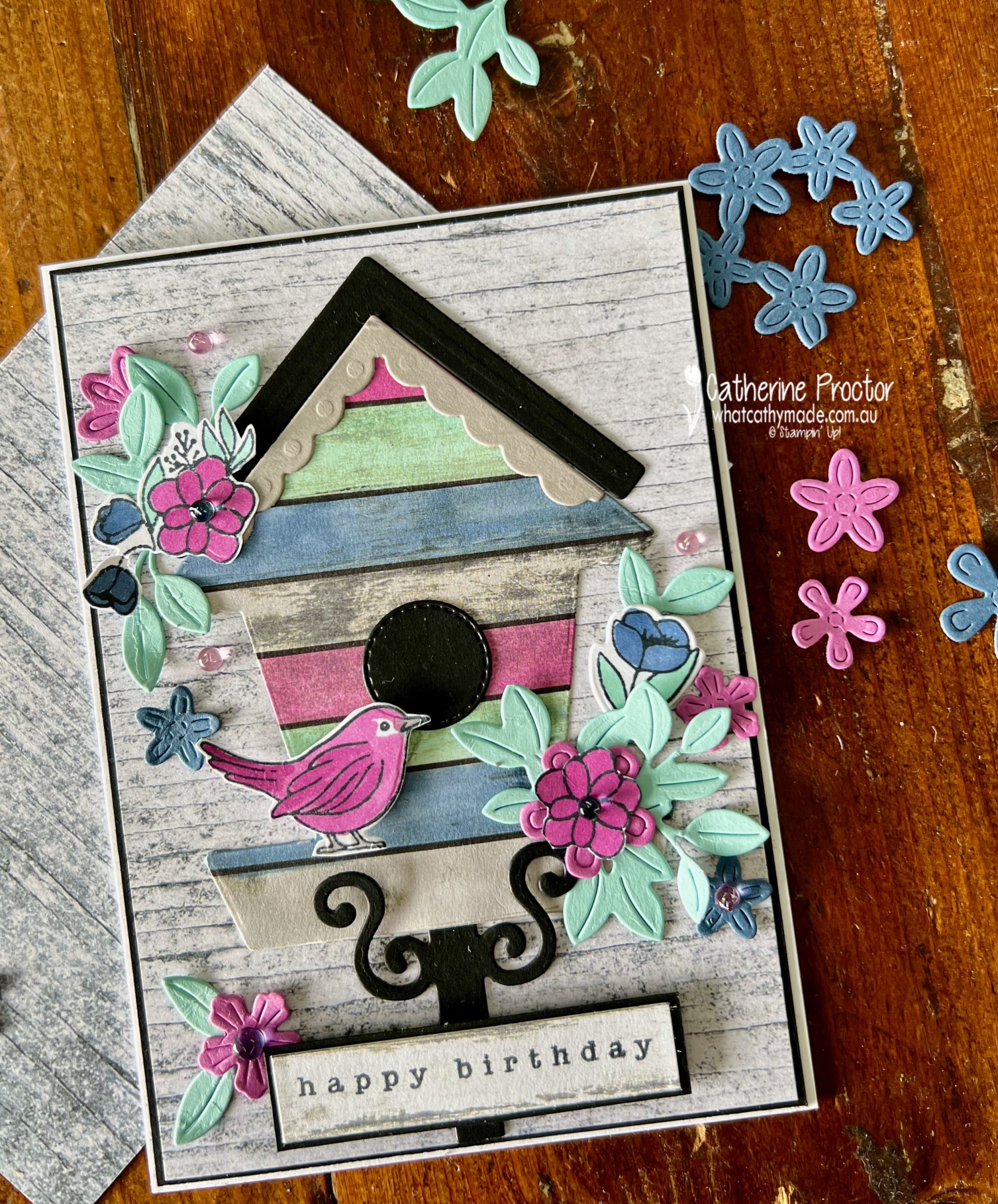 2024-26 In Colors - Petunia Pop Card - What Cathy Made