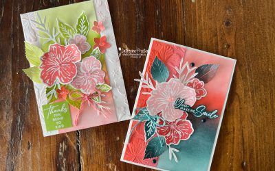 Stampin’ Up! Happy Hibiscus Flirty Flamingo Cards