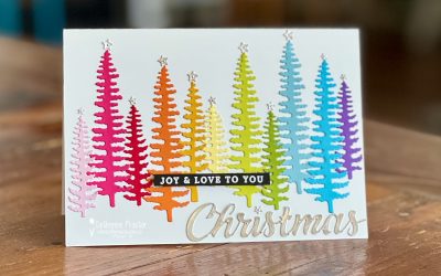 “Oh Christmas Tree” – Day 1 of the 30 Day Christmas Card Making Challenge