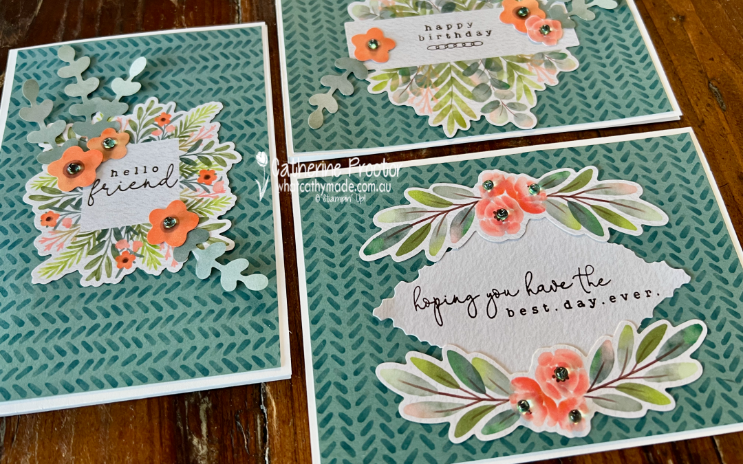 Stampin’ Up! Lost Lagoon Cards