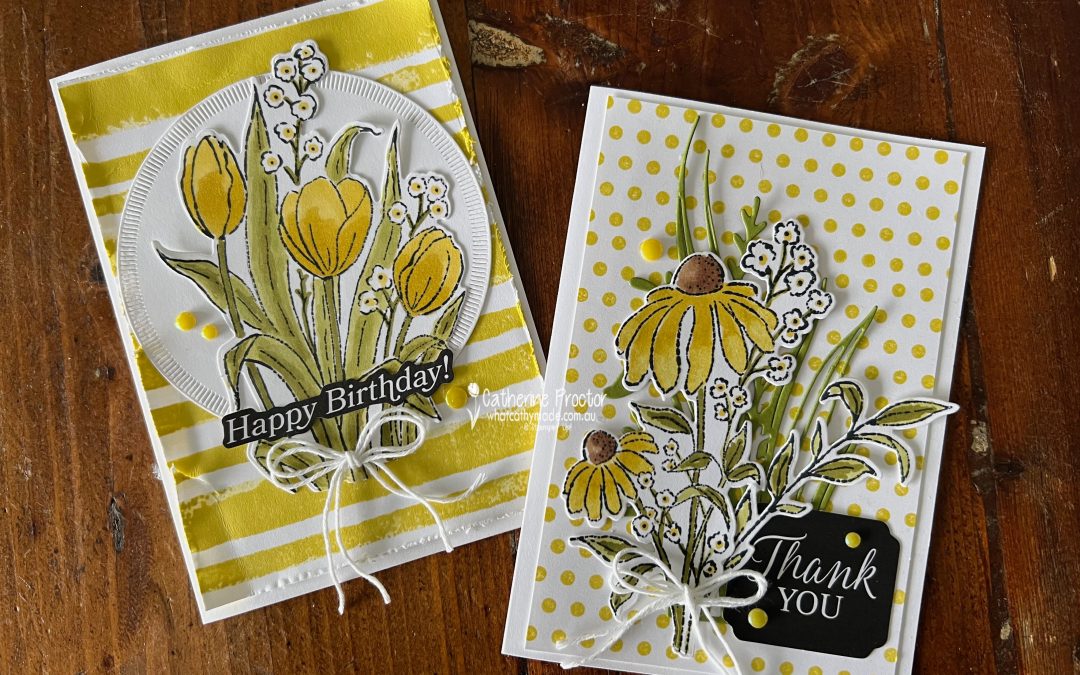 Darling Ducking Mixed Florals Cards