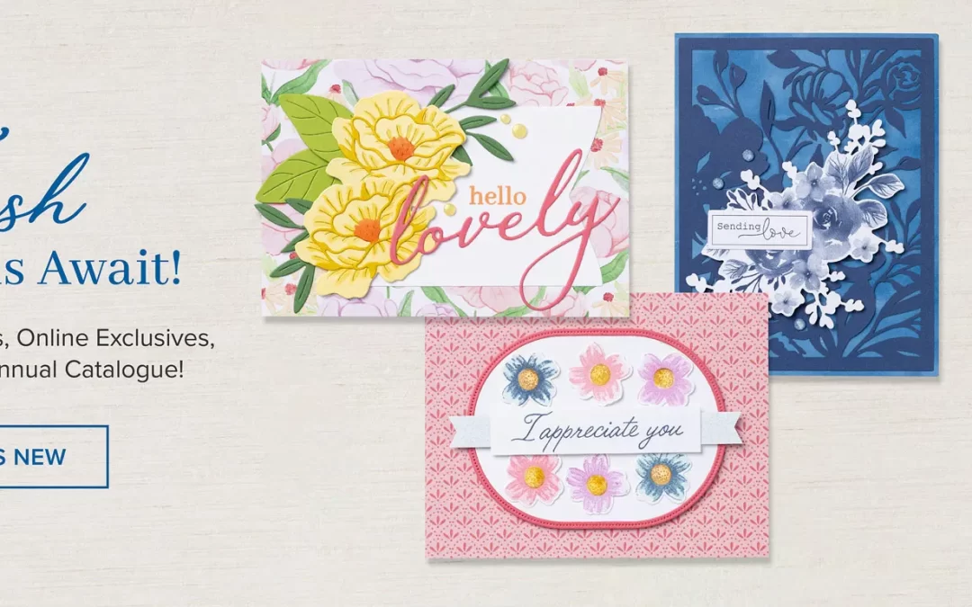 New Annual Catalogue, New Online Exclusives, New Kits and a Starter Kit Special!